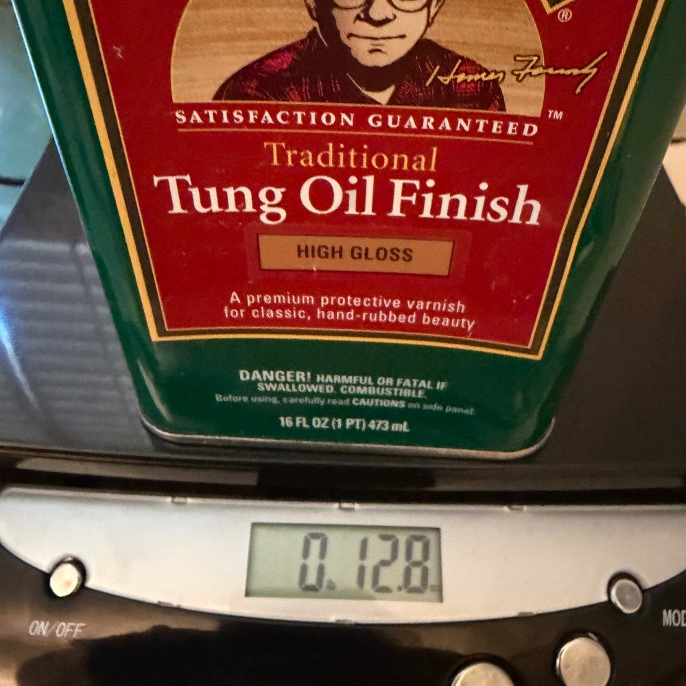 Formbys Traditional Tung Oil Finish High Gloss Varnish 16oz Partial Vintage 2002